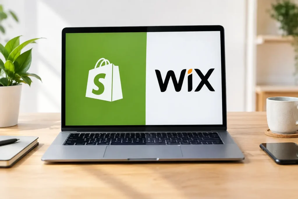 Shopify versus Wix for Growing Online Stores